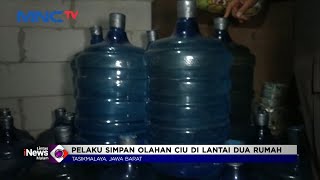 Polisi Gerebek Pabrik Miras Ciu Kemasan Gelas Air Mineral di Tasikmalaya #LintasiNewsMalam 21/01