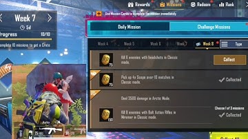 Kill 6 Enemies With Headshots In Classic Mode | Pubg Royale Pass Mission Explained | Season 12 Rp