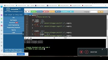 Pemrograman C | Bahasan Percabangan Dengan Struktur IF-ELSE dan Switch-Case