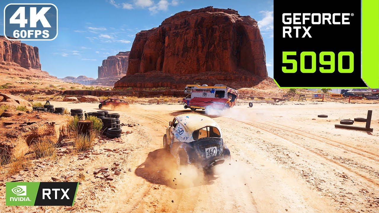 Wreckfest 2 | RTX 5090 32GB ( 4K Maximum Settings DLAA ON ) - YouTube