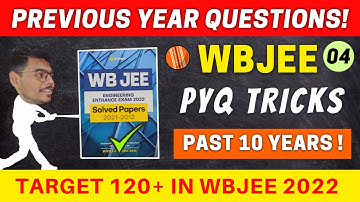 WBJEE 2022 🤩👑 | Tricks To Solve PYQ