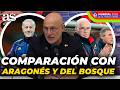 DE LA FUENTE COMPARA su ESPAÑA con la de LUIS ARAGONÉS y VICENTE DEL BOSQUE