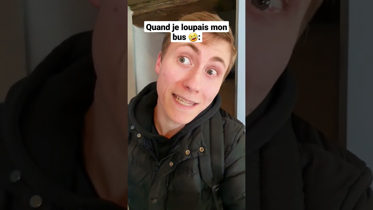 QUAND JE LOUPAIS MON BUS 🤣