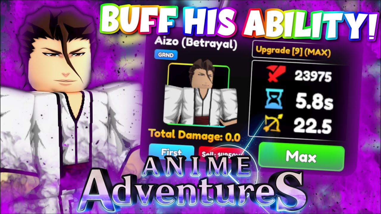 MAXED* Mythical Aizen has a VERY unique ability! - Anime Adventures! 