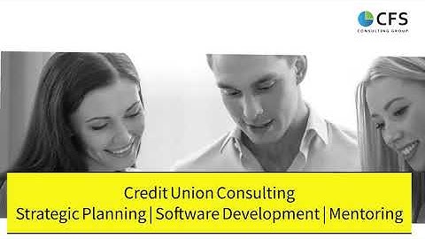 Credit Union Analytics | Data Management | Data Integration | Consulting | CFS Consulting Group