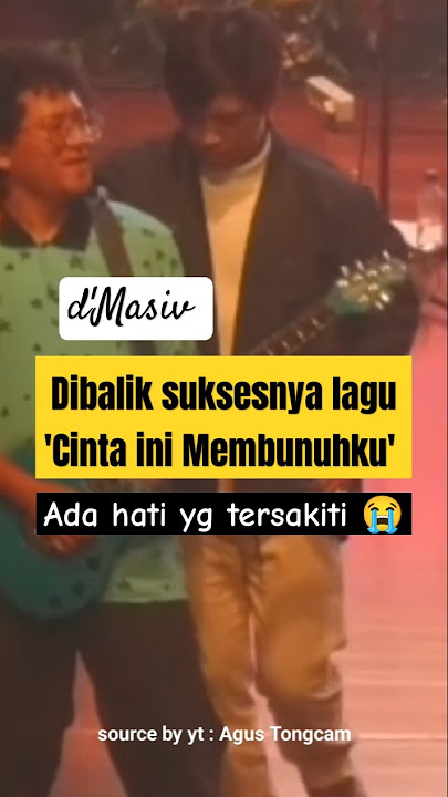 Dibalik lagu 'Cinta ini Membunuhku' #dmasiv #cintainimembunuhku #riandmasiv