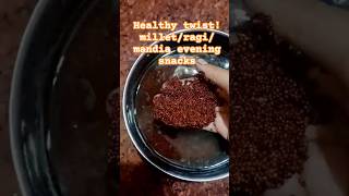 mandia/millate/ragi kakara pitha recipe#ragipitha#odiafood#millet#adityaandmama 😋😋