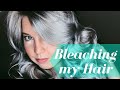 How I Bleach My Hair Grey