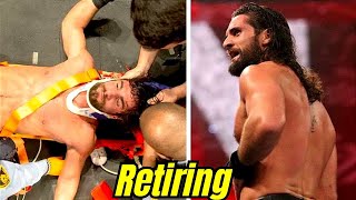Seth Rollins Retiring From WWE || Will Seth Rollins' back injury force him to retire? #wwe