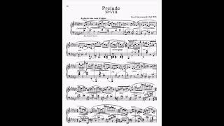 Karol Szymanowski, Prelud op. 1, no. 8