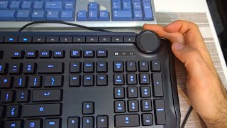 Roccat Horde keyboard (Membranical, Illuminated, Rotary Knob, USB plug, Macro & Multimedia keys)