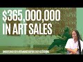 Young Contemporary Artist total 365 Million in Art Sells