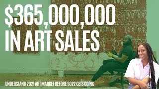 Young Contemporary Artist total 365 Million in Art Sells