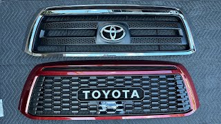 How to put a TRD Pro Grille on a Toyota Tundra