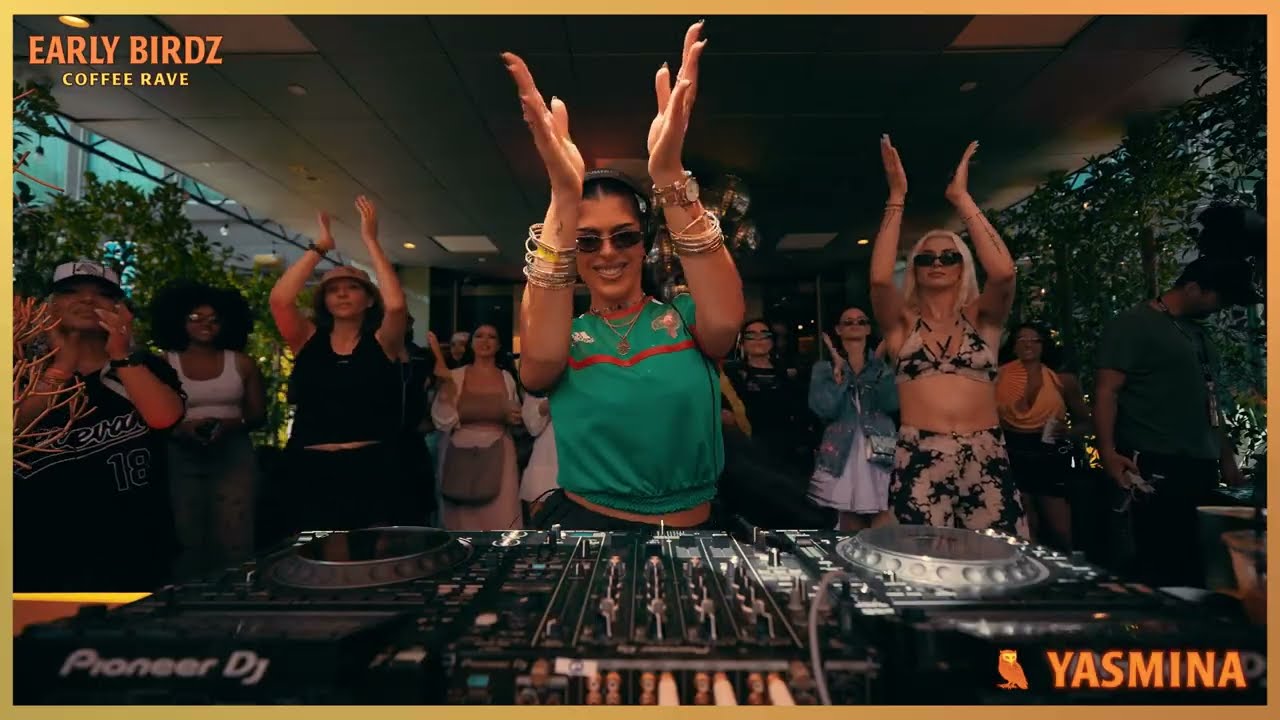 YASMINA Live DJ Set @ EarlyBirdz  Coffee Rave