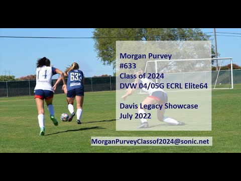 Morgan Purvey 2024 #633 (Center D) ECRL DVW 05G vs Placer United 05G 4/3/22