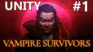 How To Make Vampire Survivors Game in Unity | Tutorial (2024) | 1. Create Project & Download Assets