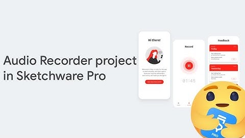Audio Recorder Project in Sketchware Pro | High quality audio recorder in Sketchware Pro
