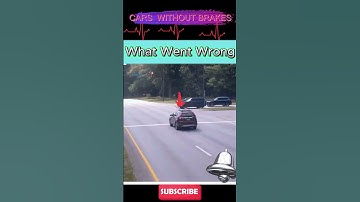 Cars Without Brakes On Road - Part 2 | #shorts #carswithoutlimits #drivingfails