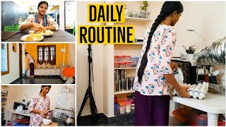 My daily routine vlog🙋‍♀️| Afternoon to night routine tamil | daily kitchen works |#abarnasivabalan