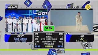 231012 Jung Kook 정국 (BTS) 3D (feat. Jack Harlow) 2nd 🏆 Win on M Countdown 엠카운트다운 EP.818 MC 🎬 SCORE