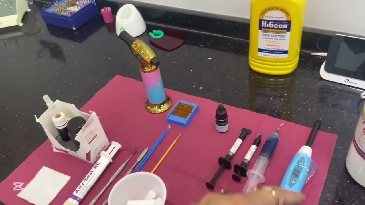 كيف تصبحي مساعده طبيب اسنان الجزء الثاني اعاده معالجه عصب تجهيز انهاء عصب كامل-جاوبت على اسالتكم ✨