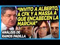 🚨 "Esto es un golpe de Estado!" RAMOS PADILLA SE PLANTA Y LE INSISTE A ALBERTO que vaya a la marcha