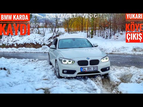 BMW KARDA KAYDI | YUKARI KÖYE ÇIKTIK | 1.16D EĞLENCELİ VLOG