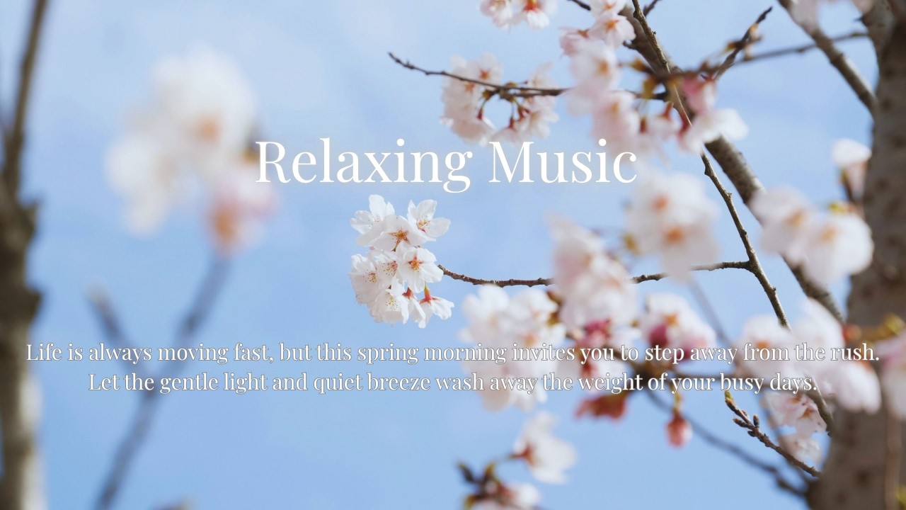 Clean Spring Music Step Away from the Rush 🕊️ Peaceful Spring Morning Music for Stress ...