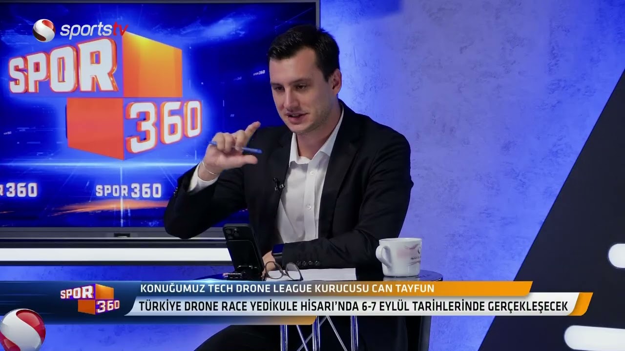 SPORTSTV - Spor360 Program / Tech Drone League and Türkiye Drone Race25
