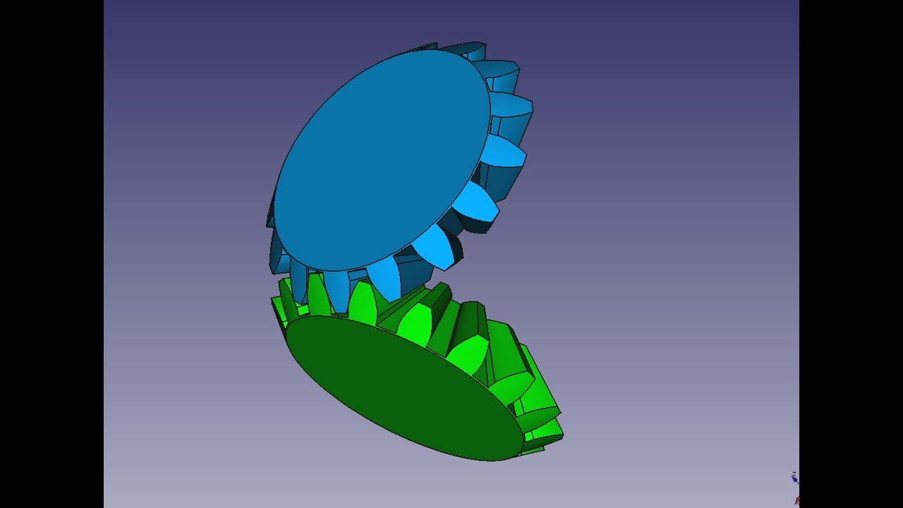 Freecad создание шестерни