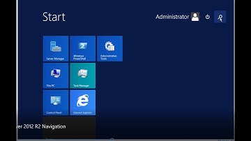 Windows Server 2012 R2 Navigation Tutorial