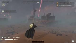 Helldivers 2 Mod - Orbital Rail Cannon - Where's the giant Mansley