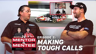 How Does A Racer Make Tough Calls?   | Episode 2 | Mentor & Mentee | Tony Stewart | Chase Briscoe