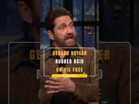 Gerard Butler Rubbed