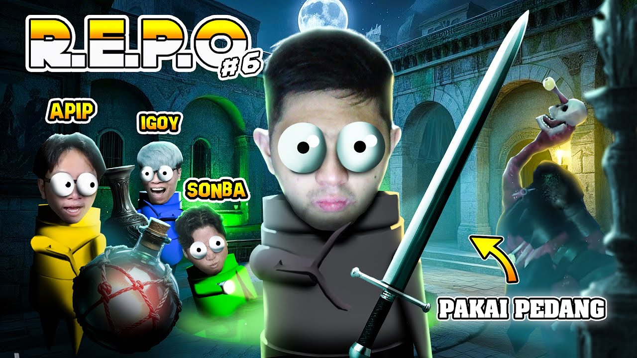 AKU MENCOBA PEDANG UNTUK MEMBUNUH MONSTER2 DI SINI !!! [ R.E.P.O ] Part 6