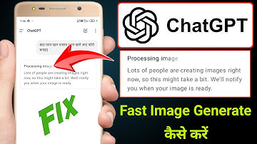 Chatgpt processing image lots of people are creating images right now so this might take a bit