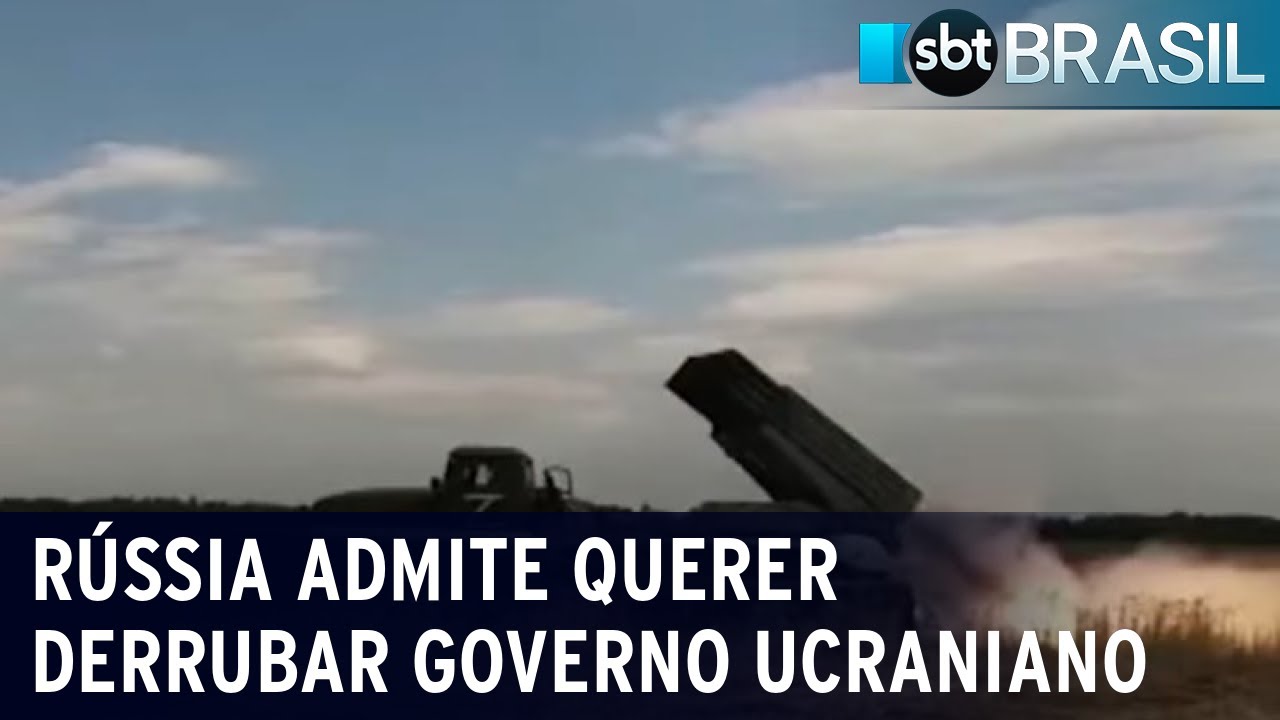 Rússia admite querer derrubar governo da Ucrânia | SBT Brasil (25/07/22)