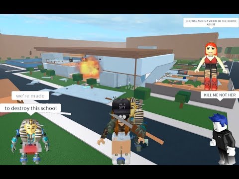 Roblox Exploiting Roblox High School Destruction Ft Cowcow Youtube - cowcow roblox