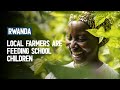 In Rwanda, Immaculée is feeding local school children.