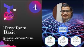 Terraform Course - Part 4 - Basic Concept .. Terraform Provider Version handling.Terraform Associate
