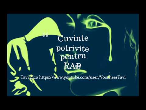 Tavi Zico-Cuvinte potrivite pentru RAP