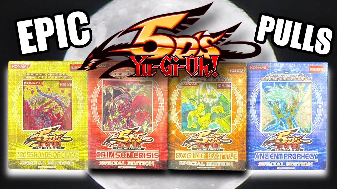 Opening *RARE* Yugioh 5Ds Special Edition Boxes! 🌔