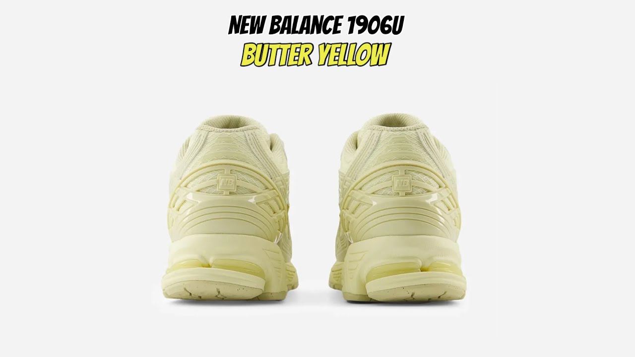 ★New Balance★ NBPDEF014Y M1906RNP YELLOW NBPDEF014Y_30 New Balance 1906U Butter Yellow - YouTube