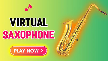 Virtual Saxophone Youtube - Play easy with computer Keyboard (HD)