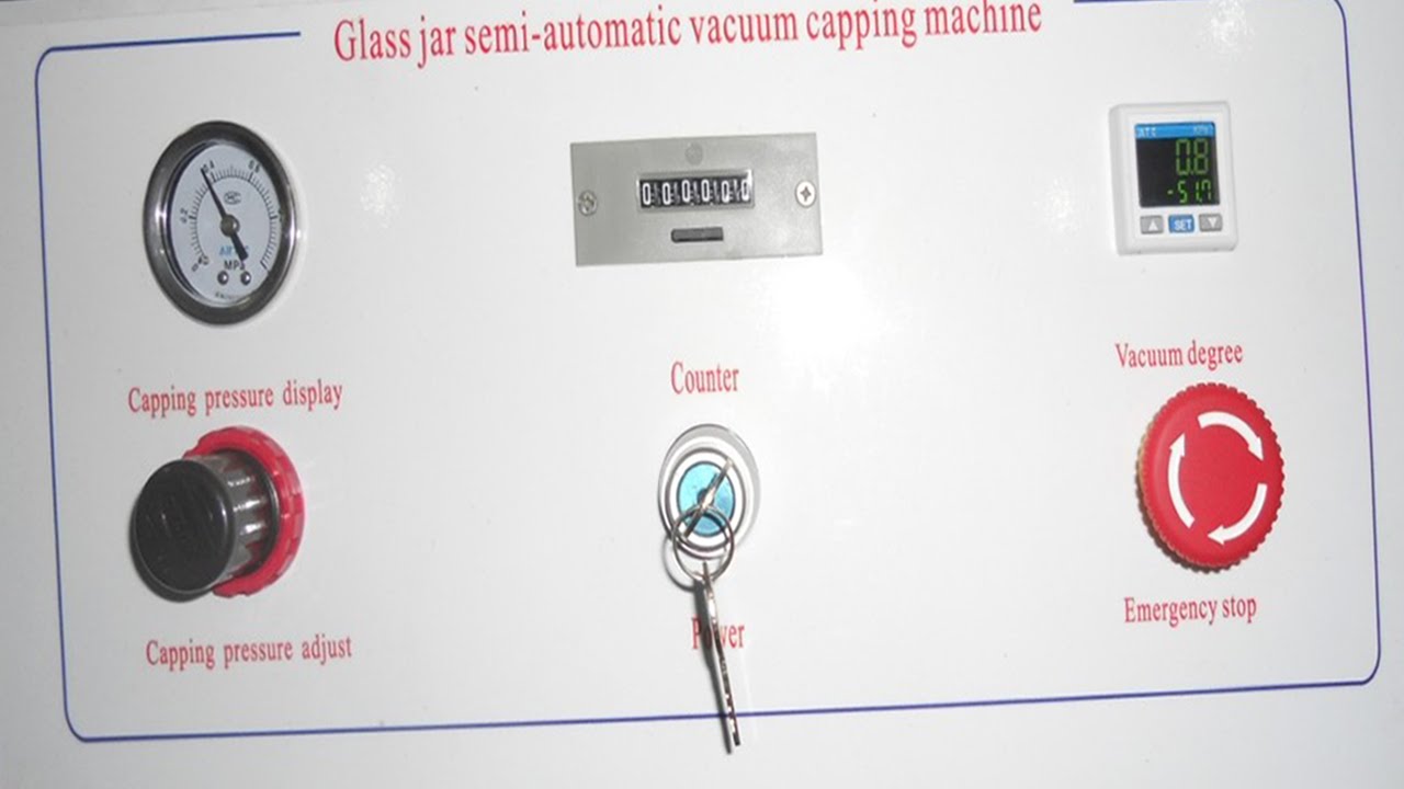 vacuum capping machine 4 heads semi automatic glass jars la limitación ...