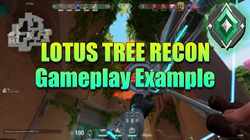 How to use Sova recon on Lotus, TREE = FREE