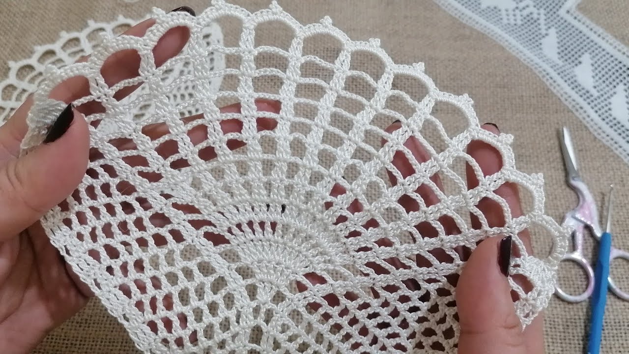 Çok istek alan / Kumaş kenarı / Peçete Kenarı Dantel Modeli Yapımı & Crochet