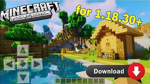 BEST MCPE Shader Working On 1.18.30 Update || Render Dragon Shader For MCPE
