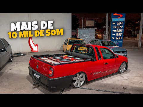 Guia Automotivo: Saveiro Tunada e rebaixada com som Tuning.